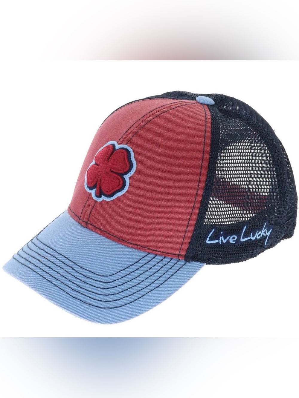 NEW Black Clover Live Lucky Two Tone Vintage 13 Trucker Hat